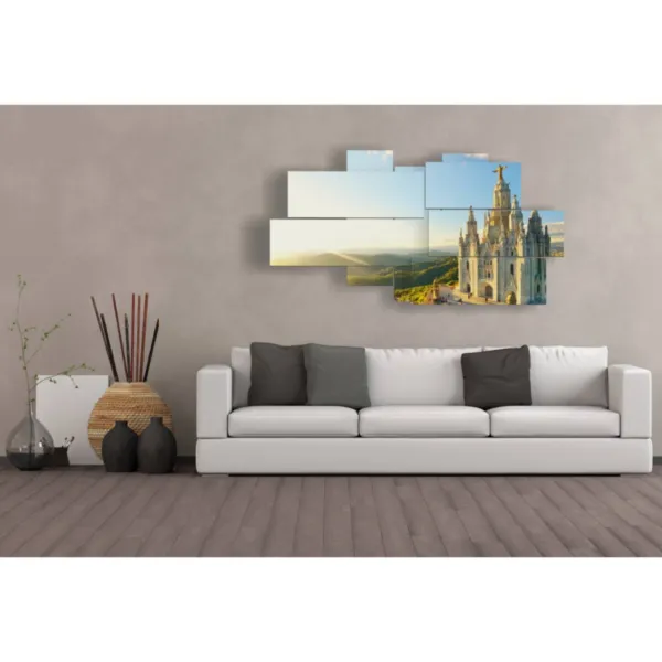 Fotodekoration aus Barcelona