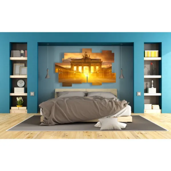 Foto del horizonte de Berlín de hoy