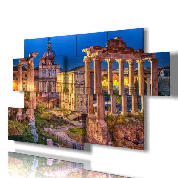 Paintings of modern Rome