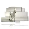 cuadros caballo blanco sobre blanco - version: 9 pannelli 173x103cm