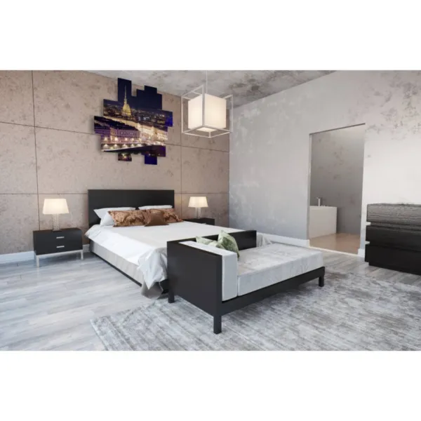 Cuadros con fotos de Turín de noche