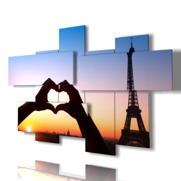 Romantic Paris paintings