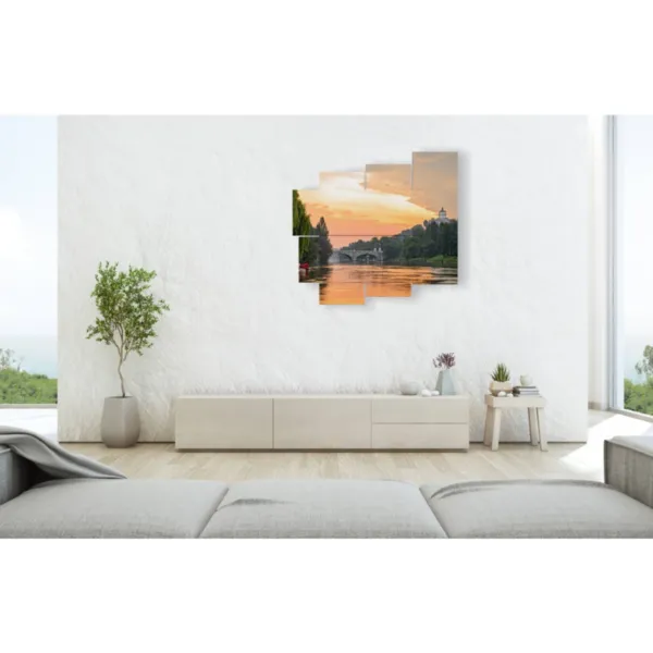 Prints of Turin at sunset