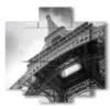 tableau Paris noir et blanc