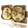 quadri mappamondo decorazione