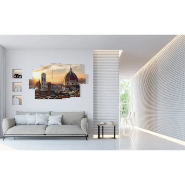 stampe firenze al tramonto