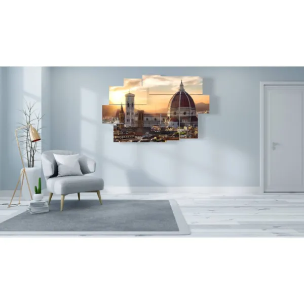 cuadros con fotos de Florencia al atardecer