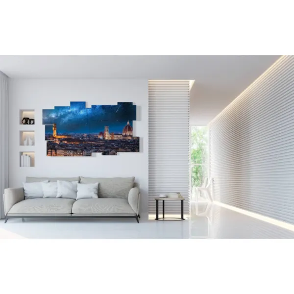 impressions artistiques Florence la nuit