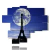 marco de fotos paris torre eiffel besada por la luna - version: 13 pannelli 180x151cm