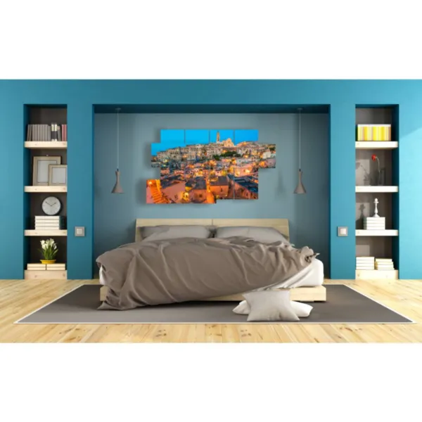 abstract cityscape paintings