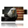famous paintings of eagle birds - version: 7 pannelli 157x90cm