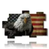 famous paintings of eagle birds - version: 11 pannelli 182x115cm