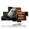 famous paintings of eagle birds - version: 8 pannelli 184x107cm