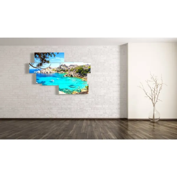 Paintings of cityscapes and murals from around the world