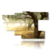 paintings modern olive trees - version: 7 pannelli 172x103cm
