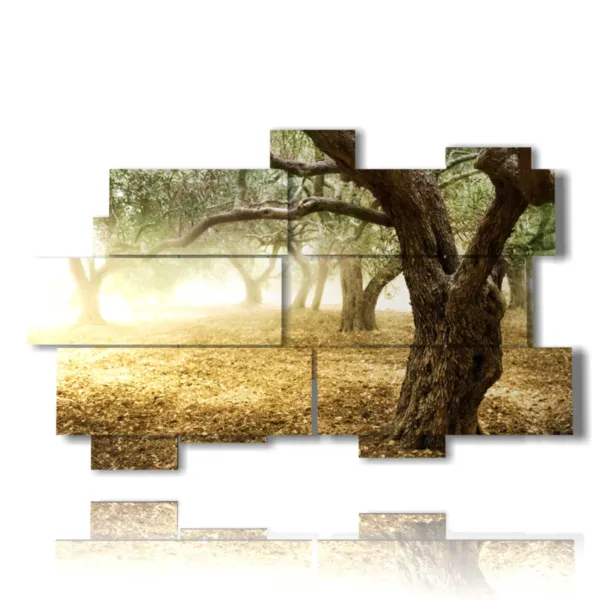 peintures d''arbres modernes