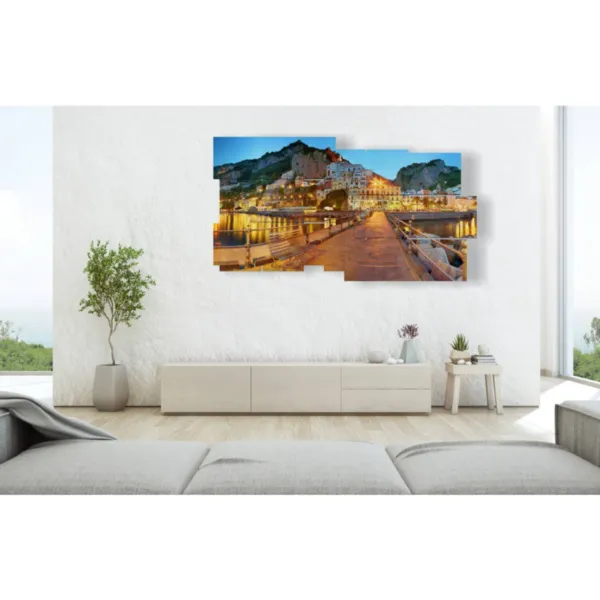 cuadro decorativo de ciudades italianas