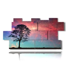 abstract tree paintings