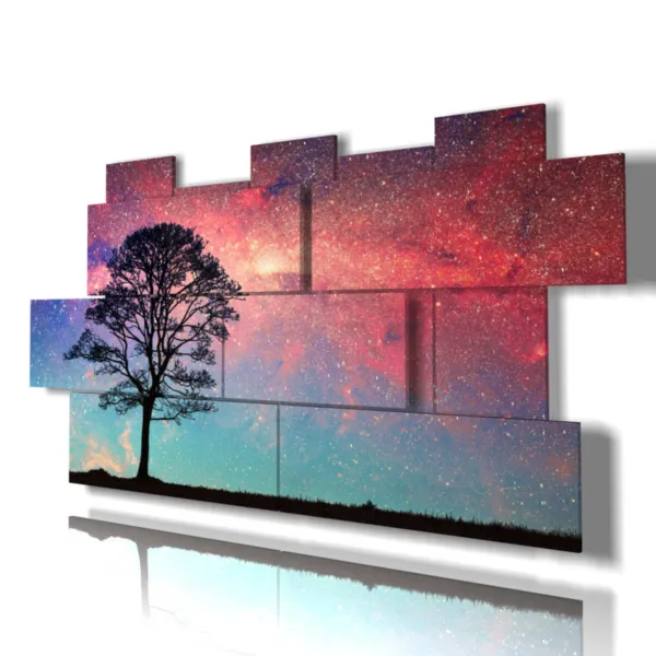 stampe alberi astratti