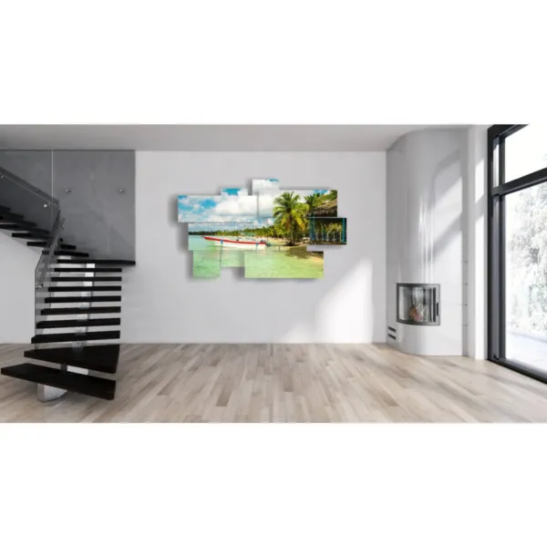 Dekorationen mit schönen Fotos von Kuba