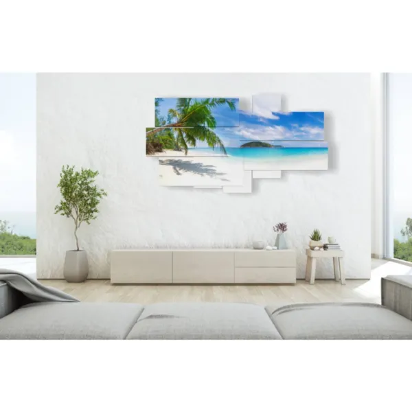 arte con foto mare di cuba