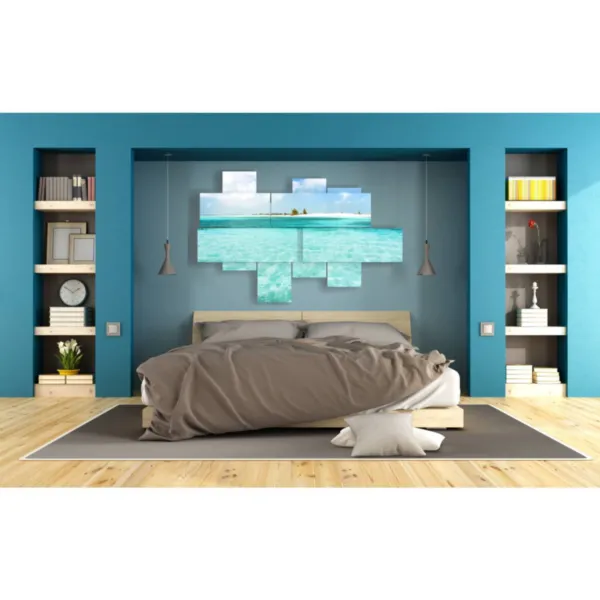 Gemälde mit Cuba-Druck