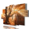 Tree paintings, wall decorations