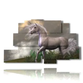3D horse painting/frame