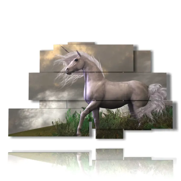 3D horse painting/frame
