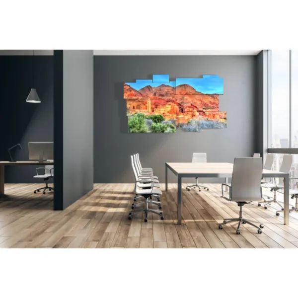 décorations avec des photos du Maroc