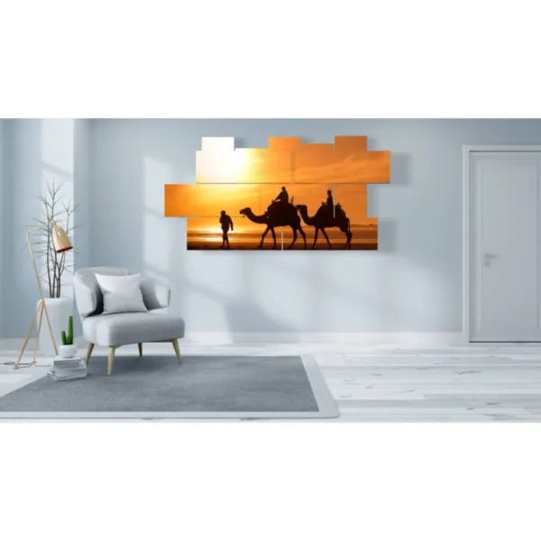 Modern paintings with images of Morocco
