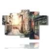 photo paris painting in the streets - version: 6 pannelli 136x91cm