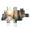 photo paris tableau parmi les rues - version: 14 pannelli 241x147cm
