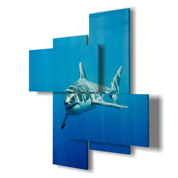 cuadros de peces pintados