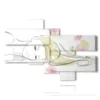 tableau femmes au jardin zen - version: 7 pannelli 171x115cm
