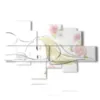 tableau femmes au jardin zen - version: 8 pannelli 175x112cm