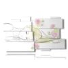 tableau femmes au jardin zen - version: 11 pannelli 184x104cm