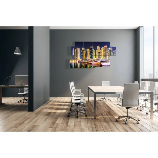 décorations pour séjour à Dubaï de nuit