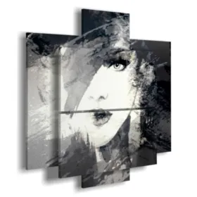 Paintings of beautiful and confident women’s faces