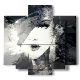 Paintings of women''s faces