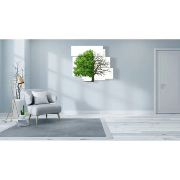 Rahmen stilisierter Baum