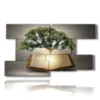 tableaux d arbres abstraits dans un livre de contes - version: 9 pannelli 177x101cm
