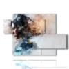 paintings of mysterious beautiful women - version: 5 pannelli 128x85cm