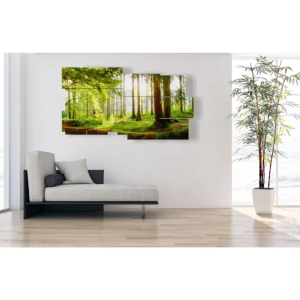 decoraciones otoñales con árboles