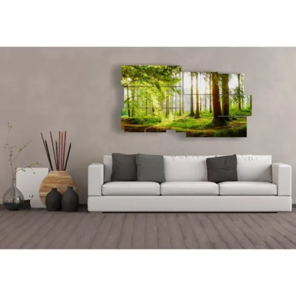 Autumnal paintings for living room