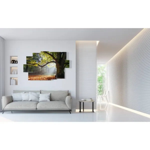 decorazioni alberi colorati