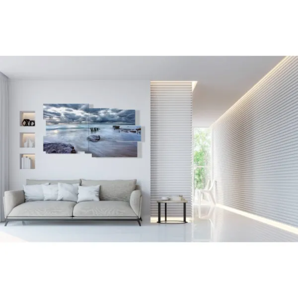 Gemälde stürmische Welle