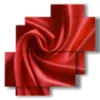 red silk bedroom picture - version: 4 pannelli 77x78cm