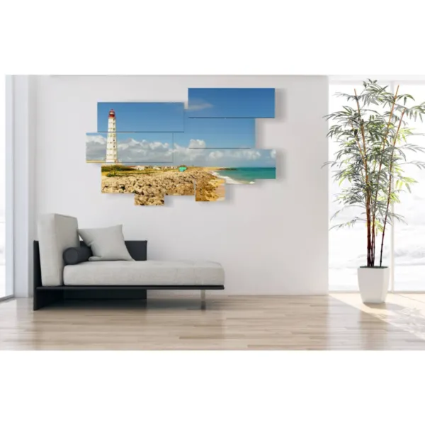 Tableaux, mer et phare