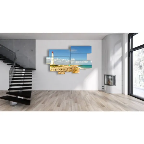 Tableaux avec vue sur la mer et phare